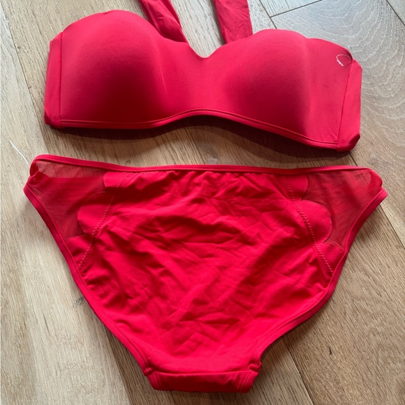 Seafolly untagged red bikini set - Picture 3 of 7